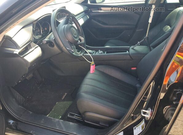 JM1GL1VM2M1616662 2021 MAZDA 6 Black Front interior view