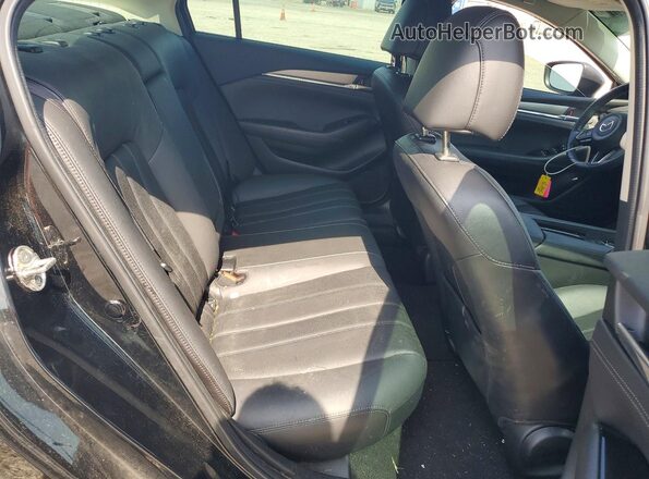 JM1GL1VM2M1616662 2021 MAZDA 6 Black Rear seats view
