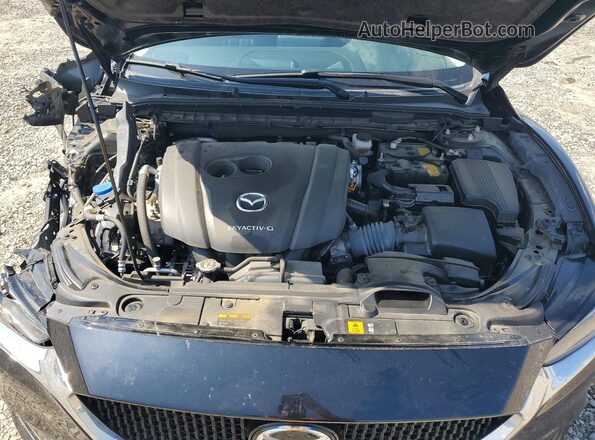 JM1GL1VM2M1616662 2021 MAZDA 6 Black Rear interior view