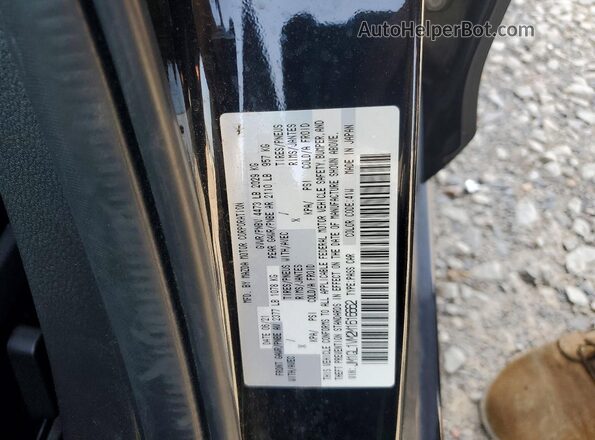 JM1GL1VM2M1616662 2021 MAZDA 6 Black Engine compartment view