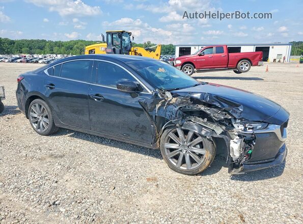 JM1GL1VM2M1616662 2021 MAZDA 6 Black Front right