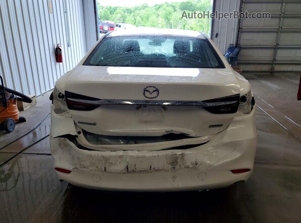 JM1GL1VM3J1323414 2018 MAZDA 6 White Vista trasera