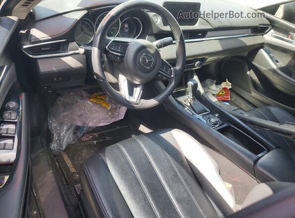 JM1GL1VM3J1323462 2018 MAZDA 6 Gray Առջևի վահանակի տեսք