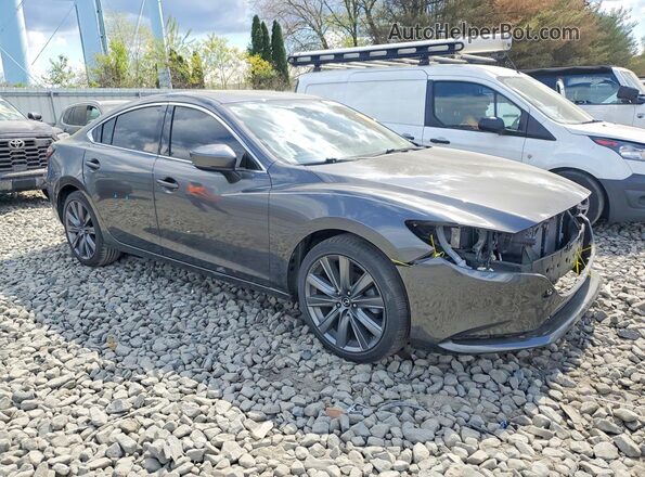 JM1GL1VM3J1323462 2018 MAZDA 6 Gray Առջևի աջ