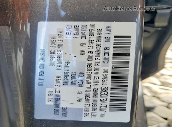 JM1GL1VM3J1323462 2018 MAZDA 6 Gray Շարժիչի բաժամունքի տեսք