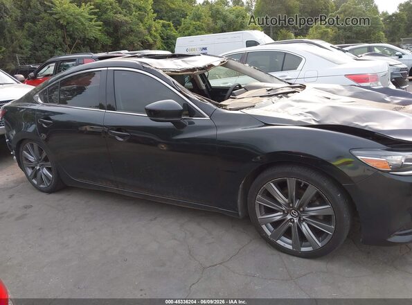 JM1GL1VM3L1517900 2020 MAZDA 6 Black უკანა სალონის ხედი