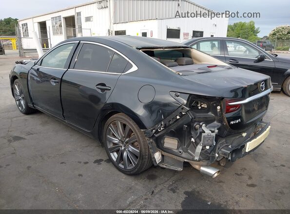 JM1GL1VM3L1517900 2020 MAZDA 6 Black უკანა მარცხენა