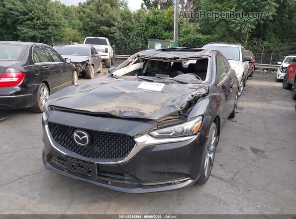 JM1GL1VM3L1517900 2020 MAZDA 6 Black წინა ხედი