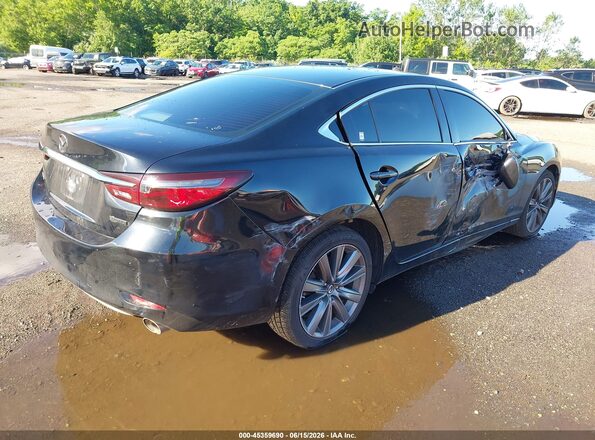 JM1GL1VM3L1522515 2020 MAZDA 6 Черный Задняя правая четверть