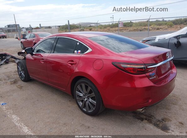 JM1GL1VM3M1608215 2021 MAZDA 6 Red Հետևի ձախ