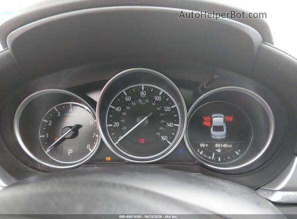 JM1GL1VM3M1608215 2021 MAZDA 6 Red Հետևի նստատեղերի տեսք