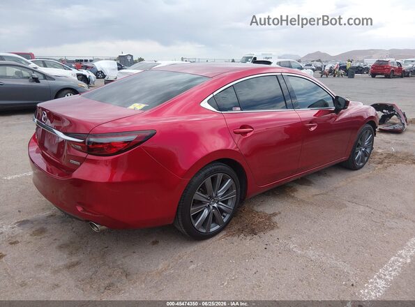 JM1GL1VM3M1608215 2021 MAZDA 6 Red Հետևի աջ