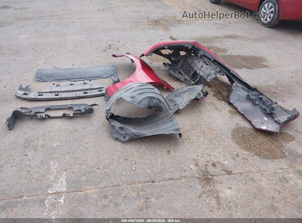 JM1GL1VM3M1608215 2021 MAZDA 6 Red Սարքավորումների վահանակի տեսք