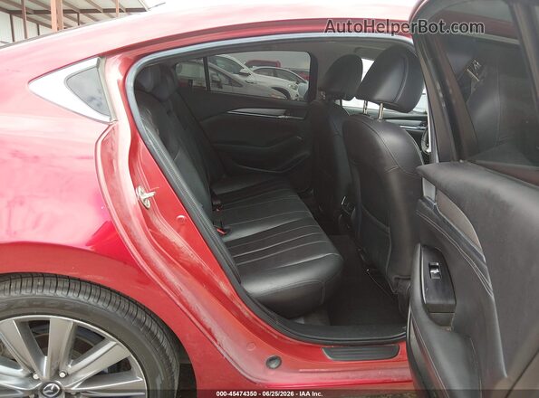 JM1GL1VM3M1608215 2021 MAZDA 6 Red VIN կոդի պիտակի տեսք