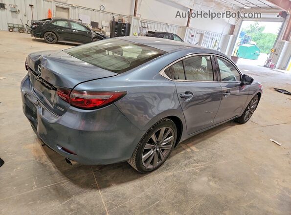 JM1GL1VM4J1310526 2018 MAZDA 6 Blue უკანა მარჯვენა
