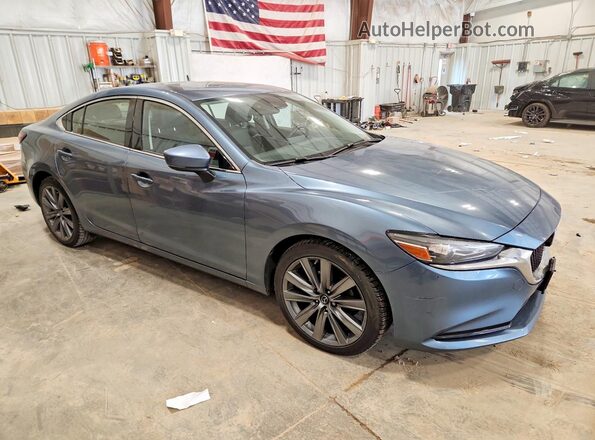 JM1GL1VM4J1310526 2018 MAZDA 6 Blue წინა მარჯვენა
