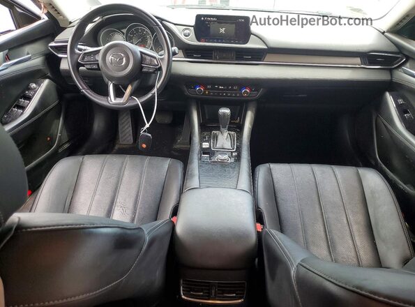 JM1GL1VM4K1505351 2019 MAZDA 6 Black Dashboard view