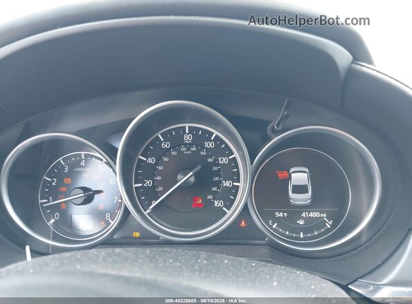JM1GL1VM4L1520031 2020 MAZDA 6 White Vista de los asientos traseros