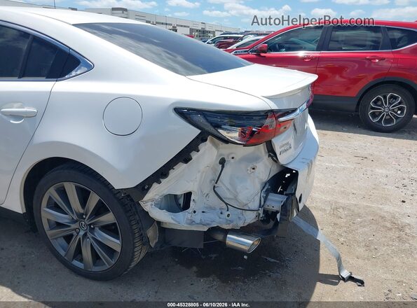JM1GL1VM4L1520031 2020 MAZDA 6 White Vista frontal