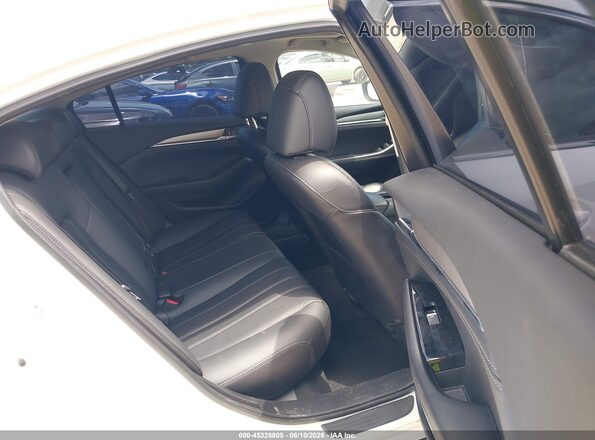 JM1GL1VM4L1520031 2020 MAZDA 6 White Vista de la etiqueta del VIN