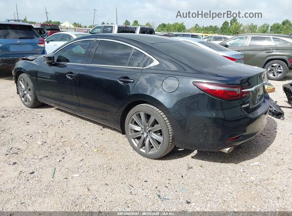 JM1GL1VM4L1520921 2020 MAZDA 6 Black უკანა მარცხენა