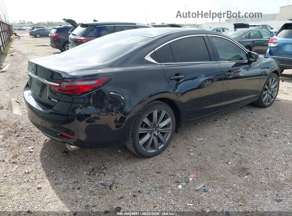 JM1GL1VM4L1520921 2020 MAZDA 6 Black უკანა მარჯვენა