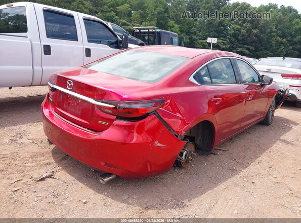 JM1GL1VM4M1616176 2021 MAZDA 6 Red Tył prawy