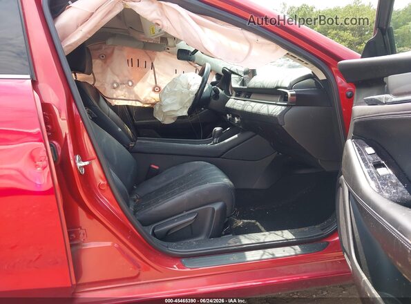 JM1GL1VM4M1616176 2021 MAZDA 6 Red Widok wnętrza z przodu