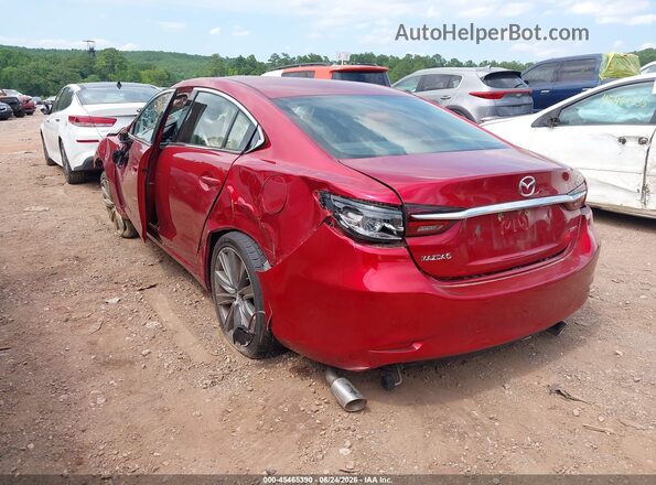 JM1GL1VM4M1616176 2021 MAZDA 6 Red Tył lewy