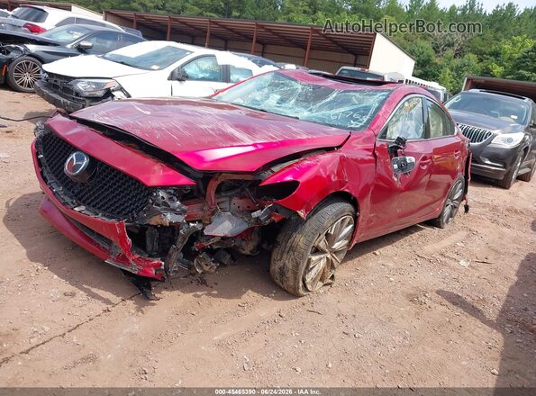 JM1GL1VM4M1616176 2021 MAZDA 6 Red Przód lewy