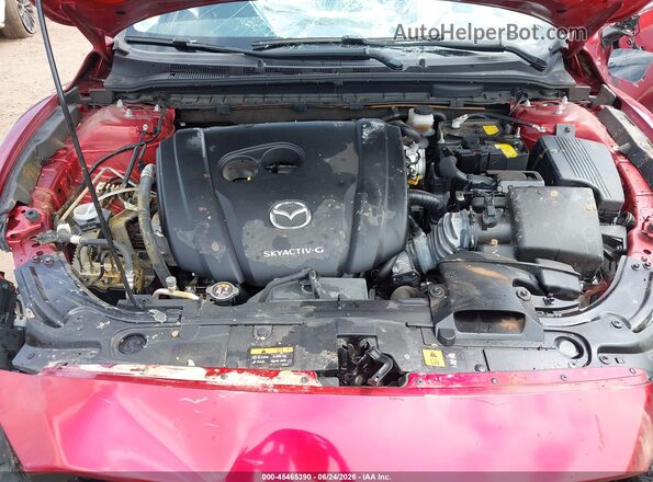 JM1GL1VM4M1616176 2021 MAZDA 6 Red Widok z tyłu