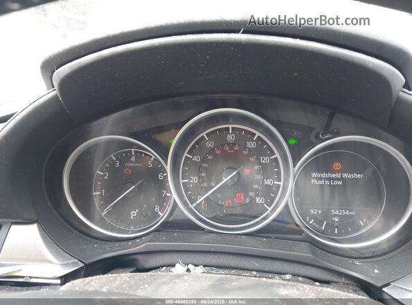 JM1GL1VM4M1616176 2021 MAZDA 6 Red Widok tylnych siedzeń