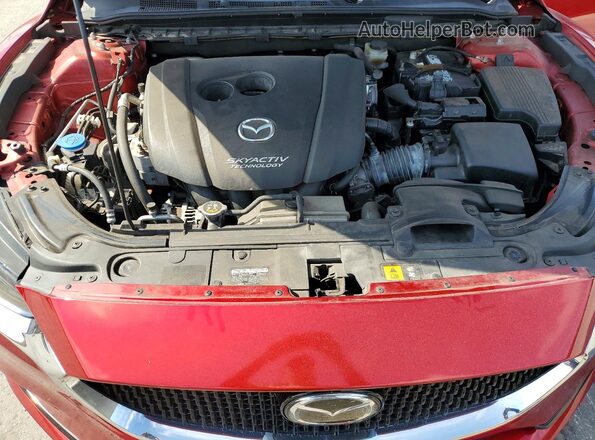 JM1GL1VM5J1310759 2018 MAZDA 6 Red Rear interior view