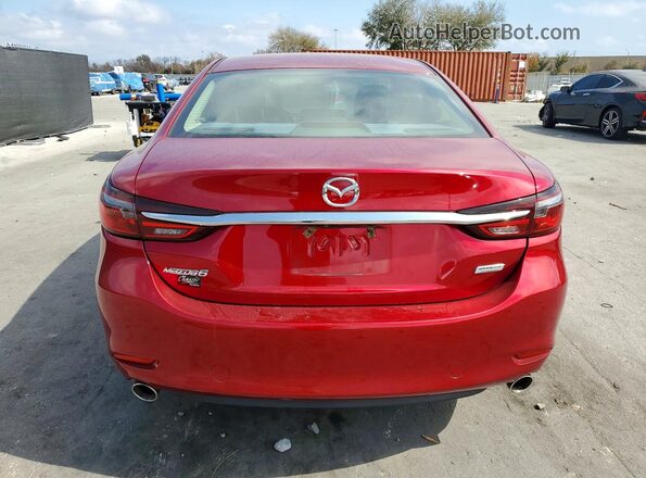 JM1GL1VM5J1310759 2018 MAZDA 6 Red Rear view