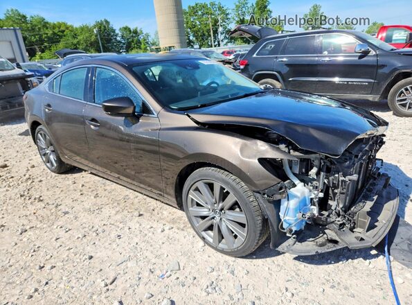 JM1GL1VM5J1331191 2018 MAZDA 6 Gray წინა მარჯვენა