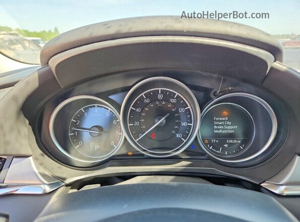 JM1GL1VM5J1331191 2018 MAZDA 6 Gray ხელსაწყოთა პანელის ხედი