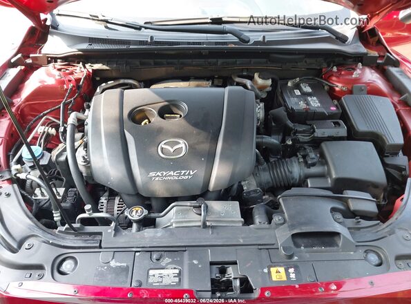 JM1GL1VM6J1311600 2018 MAZDA 6 Красный Вид сзади