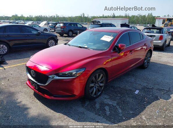 JM1GL1VM6J1311600 2018 MAZDA 6 Красный Вид спереди