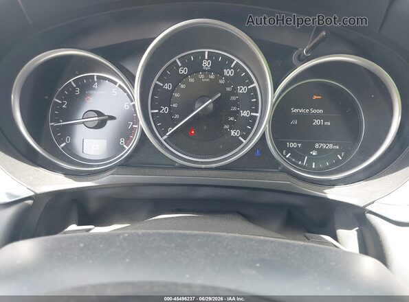 JM1GL1VM6J1332334 2018 MAZDA 6 Blue Հետևի նստատեղերի տեսք