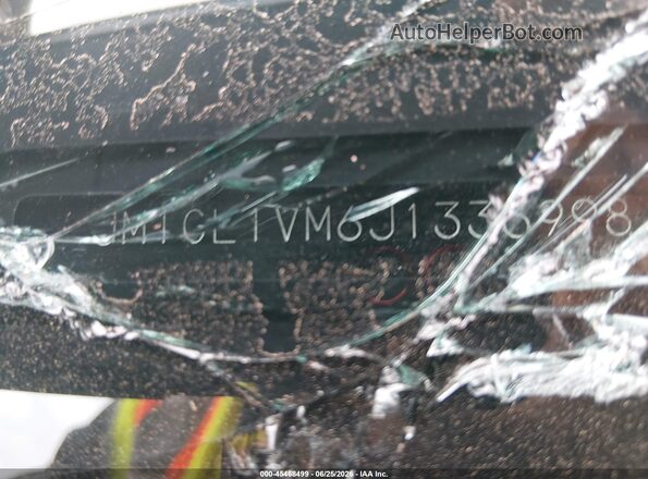 JM1GL1VM6J1333998 2018 MAZDA 6 Black Շարժիչի բաժամունքի տեսք