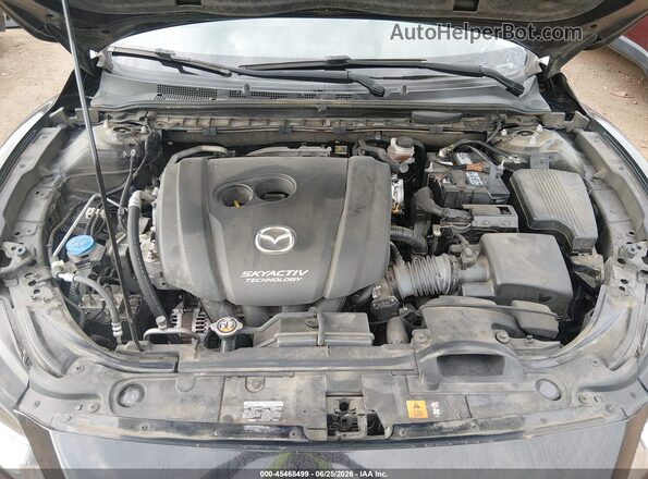 JM1GL1VM6J1333998 2018 MAZDA 6 Black Հետևի տեսք
