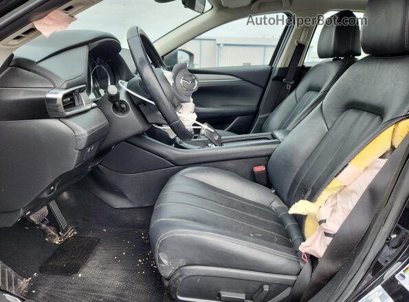 JM1GL1VM6L1514716 2020 MAZDA 6 Black Front interior view