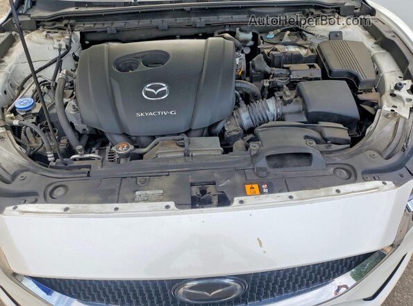 JM1GL1VM6L1514747 2020 MAZDA 6 Белый Вид задней части салона