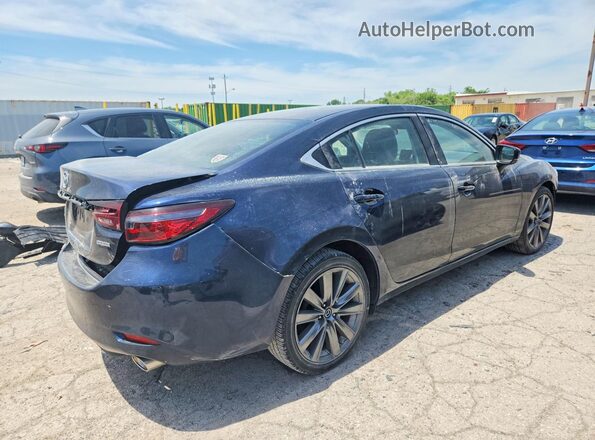 JM1GL1VM6L1524355 2020 MAZDA 6 Black Задня права чверть