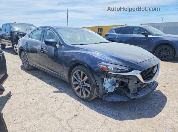 JM1GL1VM6L1524355 2020 MAZDA 6 Black Передня права чверть