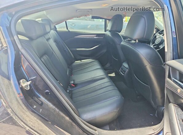 JM1GL1VM6L1524355 2020 MAZDA 6 Black Вид задніх сидінь