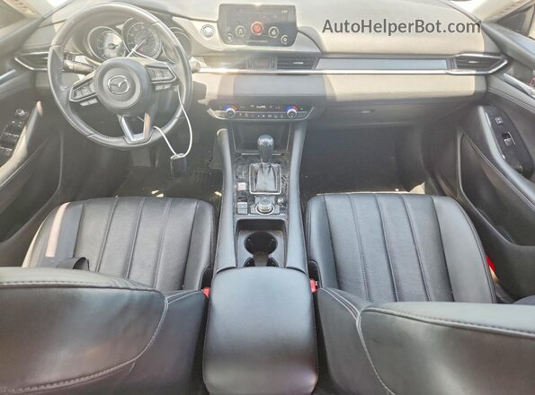 JM1GL1VM6L1524355 2020 MAZDA 6 Black Вид панелі приладів