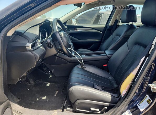 JM1GL1VM6L1524355 2020 MAZDA 6 Black Вид салону спереду