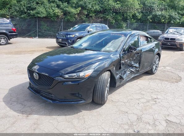 JM1GL1VM7J1322847 2018 MAZDA 6 Black Przód lewy