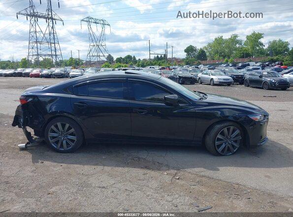 JM1GL1VM7J1322847 2018 MAZDA 6 Black Widok zestawu wskaźników